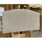 Double Caldey Headboard Eco Bobble Chrome EX