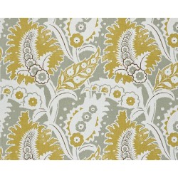 Single Faray Grand Bed in Rapture & Wright Tabriz Pale Celadon