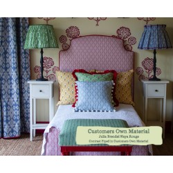 Single Bed Puffin Julia Brendel Naya Rouge Contrast Piped Customers Own Material