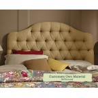 Double Headboard Tean Customers Own Material Self Buttone