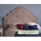 Kingsize Headboard Bardsey Customers Own Material Self Buttoned Self Piped