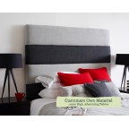 Single Headboard Orkney Customers Own Material 115cm High