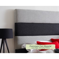Single Headboard Orkney Customers Own Material 115cm High