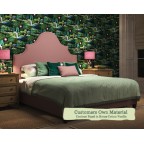 Kingsize Bed Samson Customers Own Material Contrast Piped House Cotton Vanilla