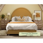 Single Headboard Shuna Customers Own Material Back Tacked Edge