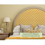 Single Headboard Shuna Julia Brendel Dandelion Lulu Border House Cotton Vanilla Back Tacked Edge