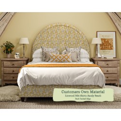 Single Headboard Shuna Linwood Bibi Shirin Sandy Beach Back Tacked Edge