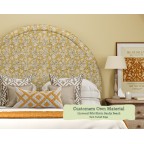 Single Headboard Shuna Linwood Bibi Shirin Sandy Beach Back Tacked Edge