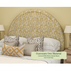 Single Headboard Shuna Linwood Bibi Shirin Sandy Beach Back Tacked Edge