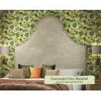 Small Double Headboard Rum Customers Own Material 16mm Vintage Individual Nail