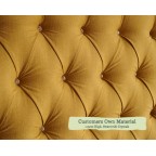 Single Headboard Iona Customers Own Material 115cm Height Swarovski Crystals