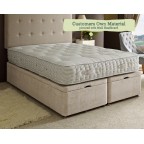 Kingsize Ottoman Alderney Customers Own Material Pictured With Mull Headboard