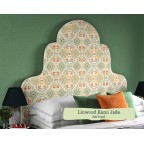 Double Headboard Eigg Linwood Kami Jade Self Piped