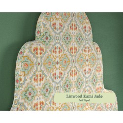 Super King Headboard Eigg Linwood Kami Jade Self Piped
