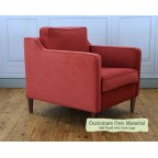 Helmsdale Chair Customers Own Material Self Piped Dark Legs