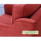 Helmsdale Chair Customers Own Material Self Piped Light Legs