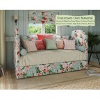 Puffin Daybed Linwood Albertine Grey Skies Contrast Piped House Cotton Vanilla High Ends Valance Bolsters