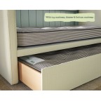 Puffin Daybed Customers Own Material Drawer and Mattress
