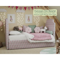 Puffin Flexibed Coco and Woolf Betsy Candy Contrast Piped House Cotton Vanilla High Ends Valance Bolsters