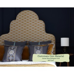 Double Bed Eigg James Hare Kiftsgate Gold Self Piped