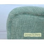 Nairn Chair Customers Own Material Self Piped Self Buttoned Light Legs