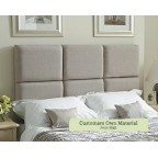 Super King Headboard Skye Customers Own Material 77cm High