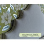 Kingsize Headboard Cardigan Customers Own Material Contrast Piped COM