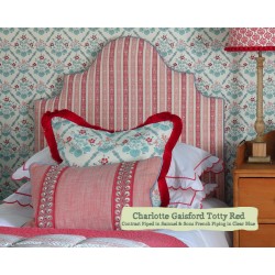 Single Headboard Samson Charlotte Gaisford Totty Red