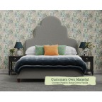 Emperor Bed Eigg Customers Own Material Contrast Piped House Cotton Vanilla