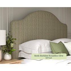Double Bed Barra Sarah Hardaker Roussillon Olive Self Piped