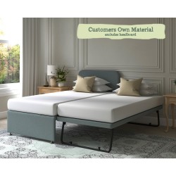 Single Taff Trundle Bed Customers Own Material