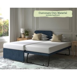 Single Taff Trundle Bed Customers Own Material