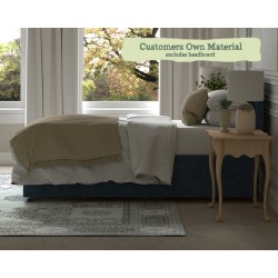 Single Ottoman Alderney Customers Own Material