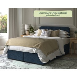 Small Double Ottoman Alderney Customers Own Material 