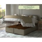 Small Double Ottoman Alderney Soft Weave Stone