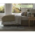 Small Double Ottoman Alderney Soft Weave Stone