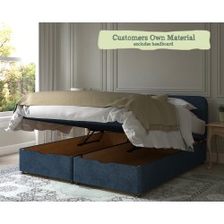 Super King Ottoman Alderney Customers Own Material 