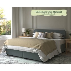 Super King Ottoman Alderney Customers Own Material 