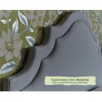 Kingsize Headboard Bardsey Customers Own Material Plain Fronted Self Piped