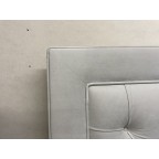 Floor Standing Kingsize Easdale Headboard Flat Velvet Dove EX