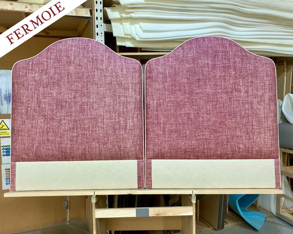Twin Single Barra Headboards Fermoie Cloud 001 DD