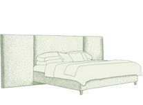 Kingsize Bute Extension Headboard