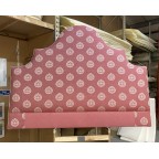 Super King Samson Headboard Julia Brendel Medallions Cerise DD