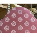 Super King Samson Headboard Julia Brendel Medallions Cerise DD