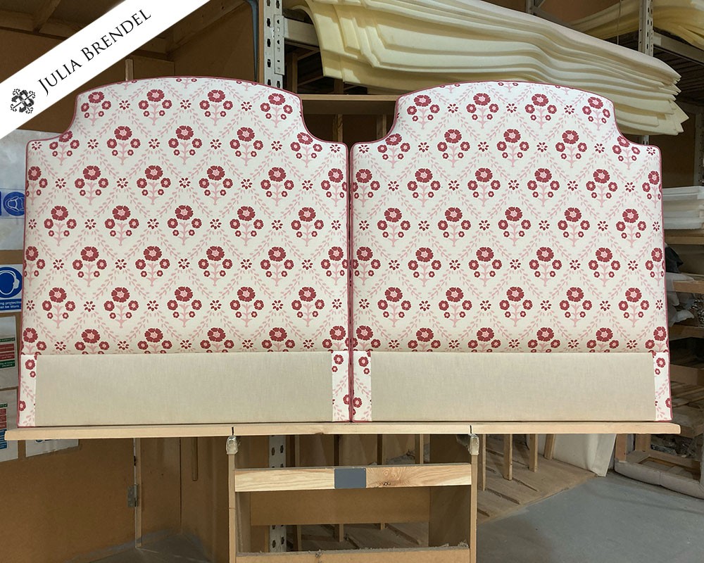 Twin Single Puffin Headboards Julia Brendal Indian Summer Marshmallow DD