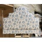 Super King Samson Headboard Lewis & Wood Zafarashan Autumn/Sky DD