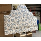 Super King Samson Headboard Lewis & Wood Zafarashan Autumn/Sky DD