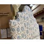 Super King Samson Headboard Lewis & Wood Zafarashan Autumn/Sky DD