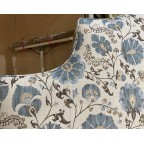 Super King Samson Headboard Lewis & Wood Zafarashan Autumn/Sky DD