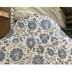 Super King Samson Headboard Lewis & Wood Zafarashan Autumn/Sky DD